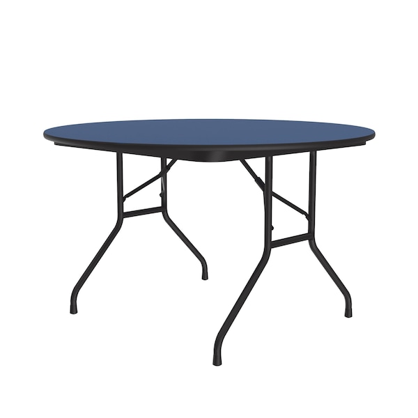 CF HPL Folding Tables 48" Round Blue